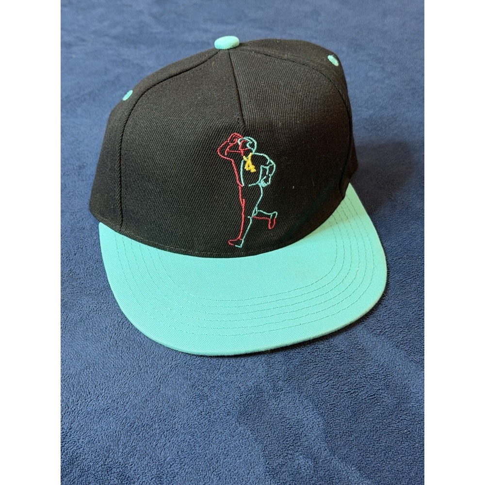 Arizona Diamondbacks Ketel Marte Hat Cap Snapback Black Turquoise Talking Stick